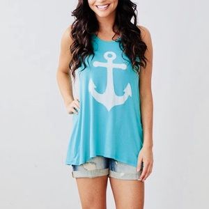 Tank Top with Anchor